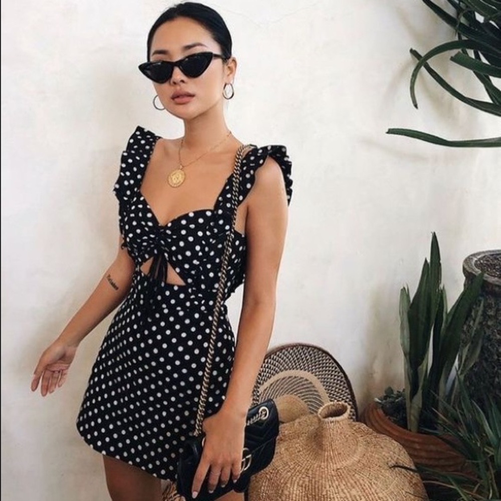 Majorelle Evie Polkadot Dress